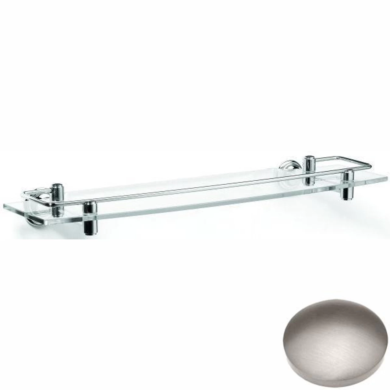 Samuel Heath Fairfield Glass Shelf With Lifting Rail N9543 - Image 9