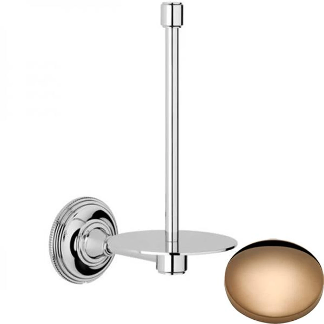 Samuel Heath Style Moderne Spare Toilet Roll Holder N6631 - Image 4