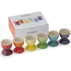 Le Creuset Stoneware Rainbow Set Of 6 Egg Cups
