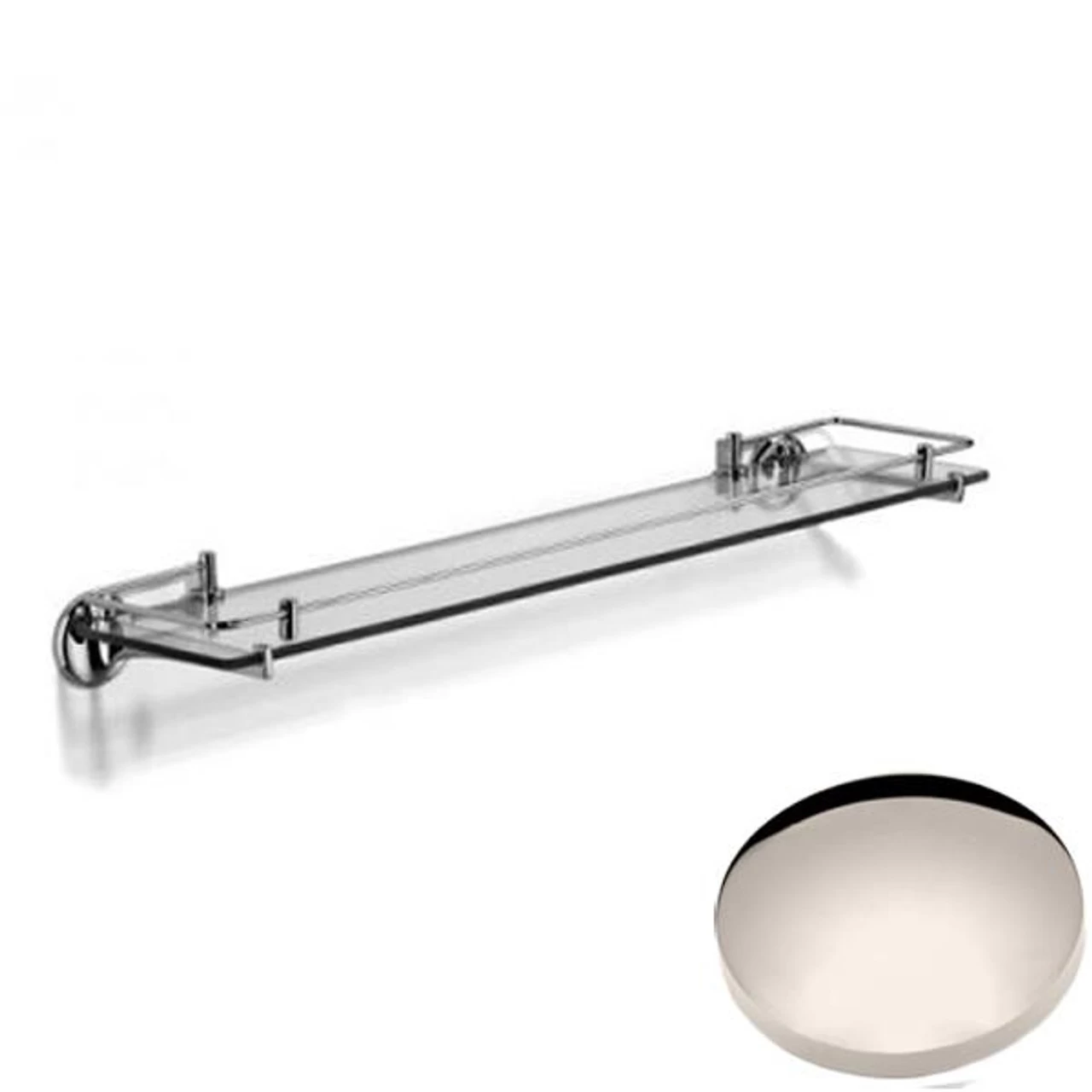 Samuel Heath Novis Glass Shelf With Lifting Rail N1113-LR/N1115-LR - Image 8