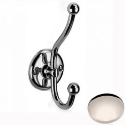 Samuel Heath Curzon Double Robe Hook N39