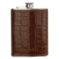 Schoffel Leather Hip Flask