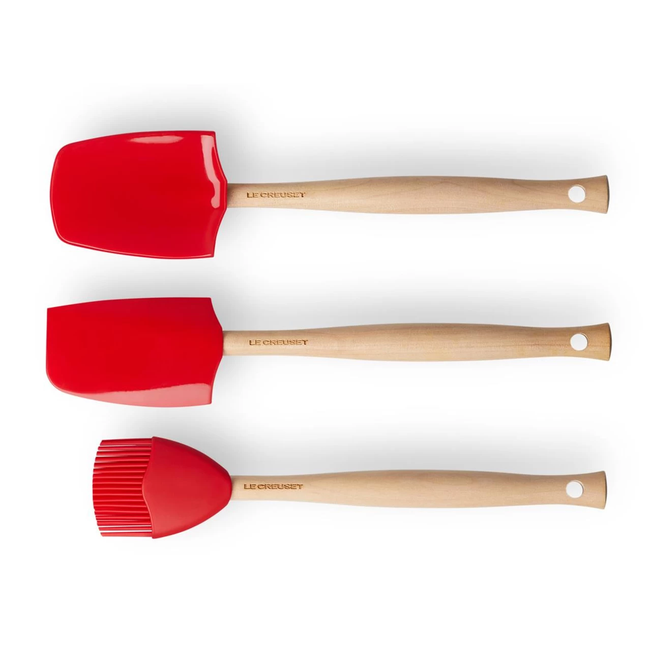 Le Creuset Silicone Craft Set Of 3 Spatulas - Image 2
