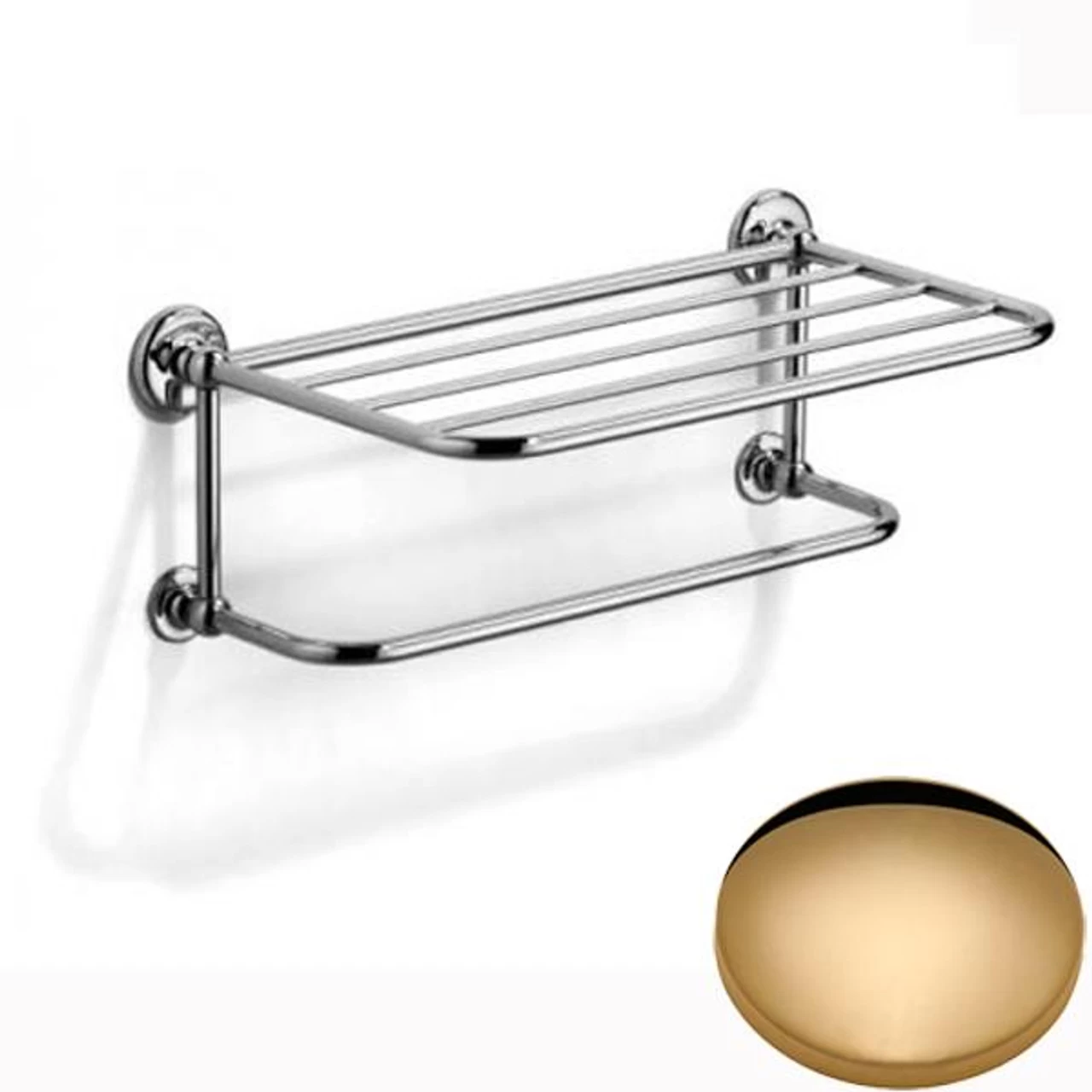 Samuel Heath Novis Towel Shelf With Towel Hanging Rail N1737 - Image 5
