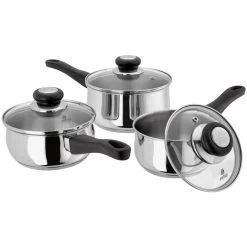 Judge Vista 3 Piece Saucepan Set JJA2A