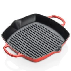 Le Creuset 30cm Cast Iron Deep Square Grill