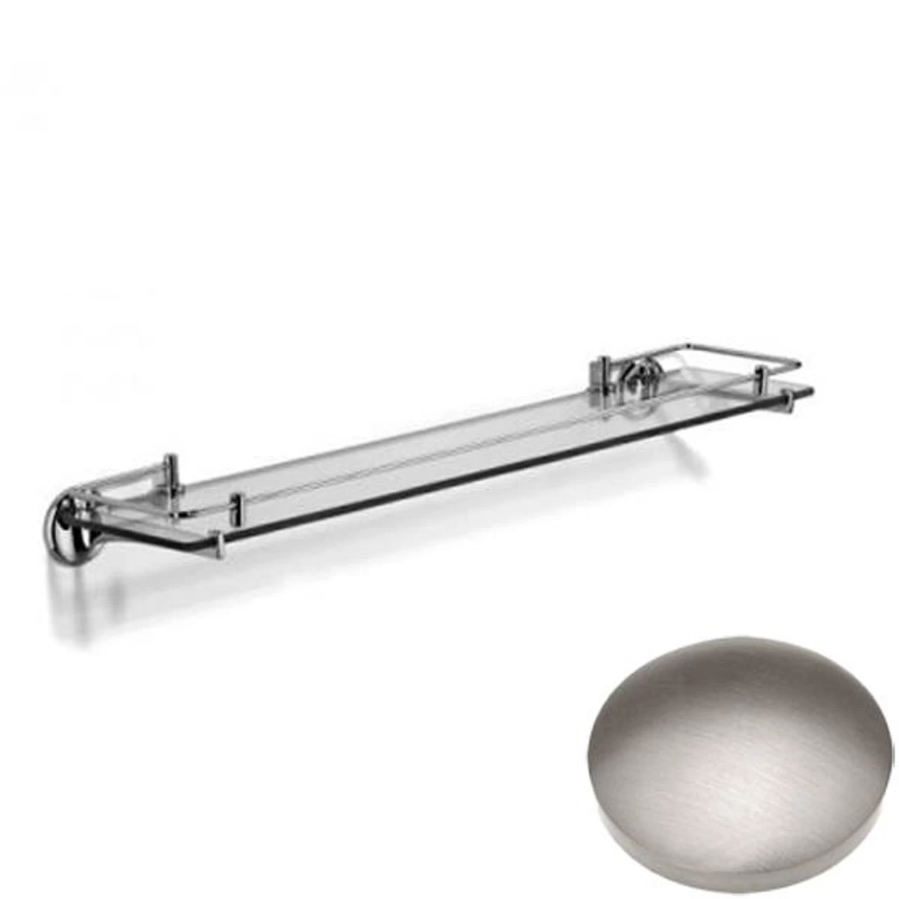 Samuel Heath Novis Glass Shelf With Lifting Rail N1113-LR/N1115-LR - Image 7