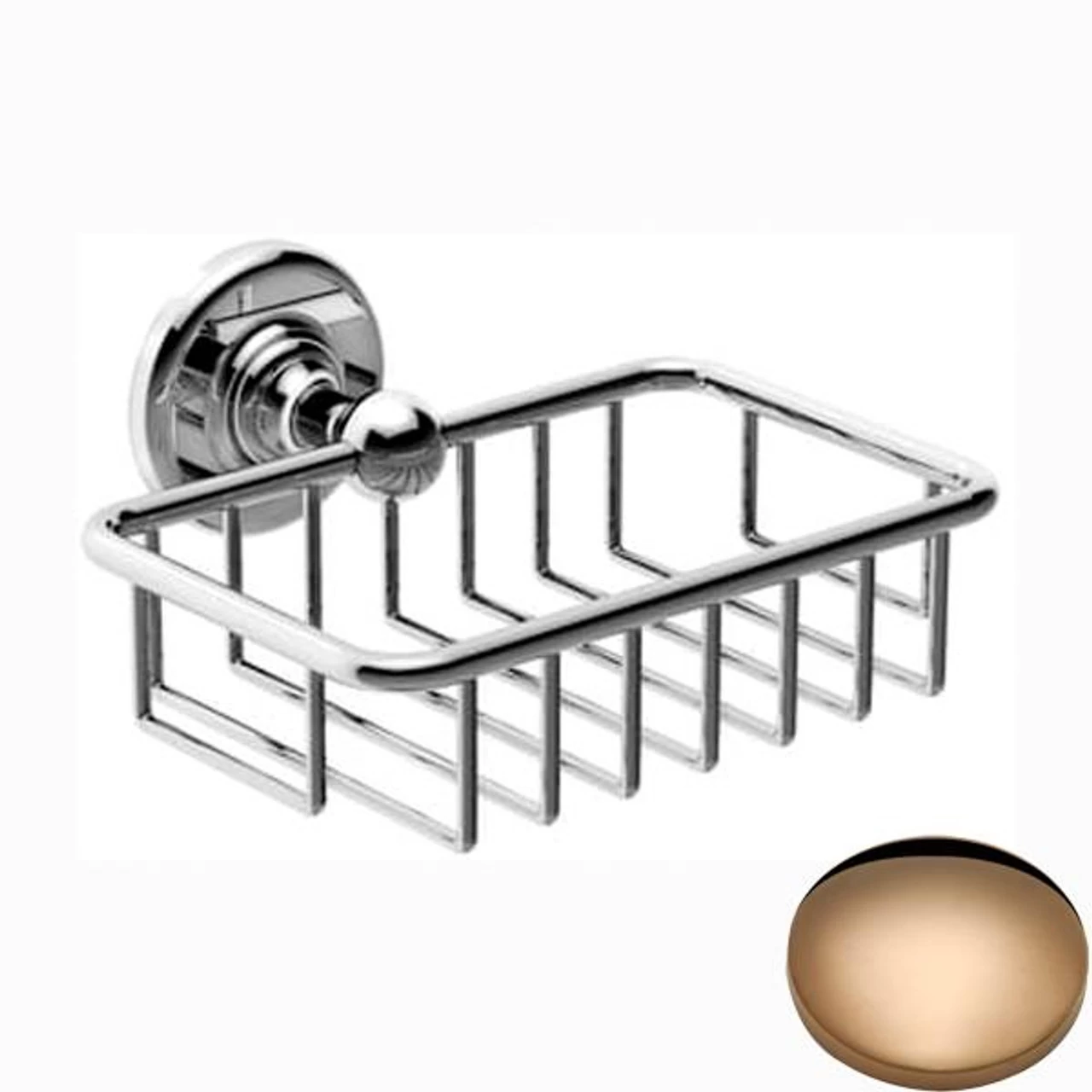 Samuel Heath Antique Soap Basket N4330 - Image 3