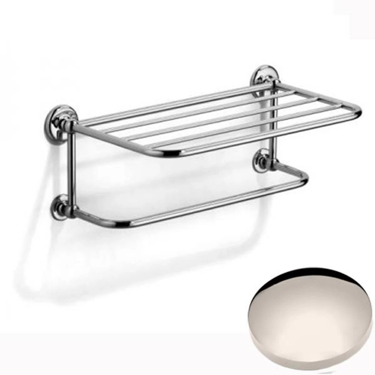 Samuel Heath Novis Towel Shelf With Towel Hanging Rail N1737 - Image 6