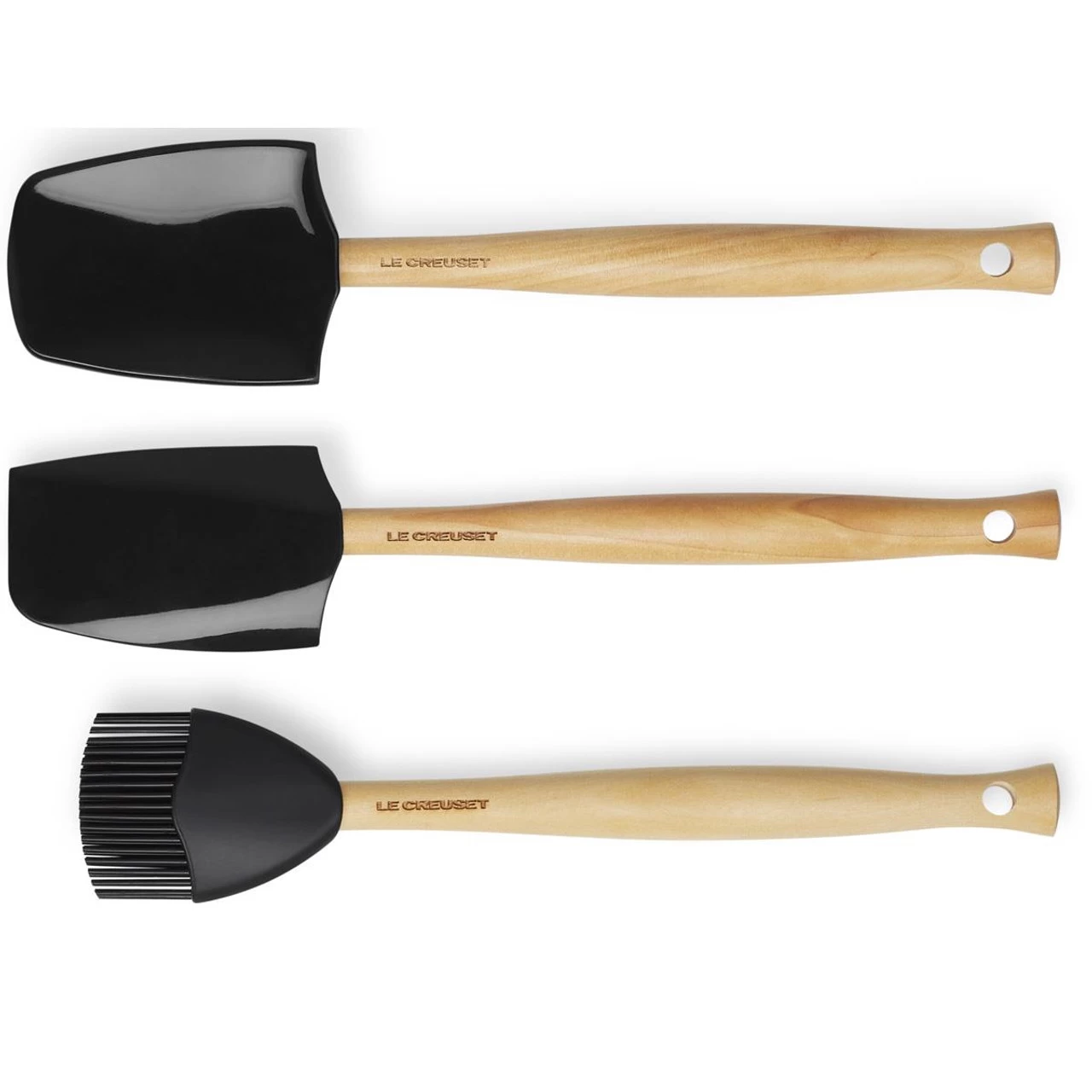 Le Creuset Silicone Craft Set Of 3 Spatulas