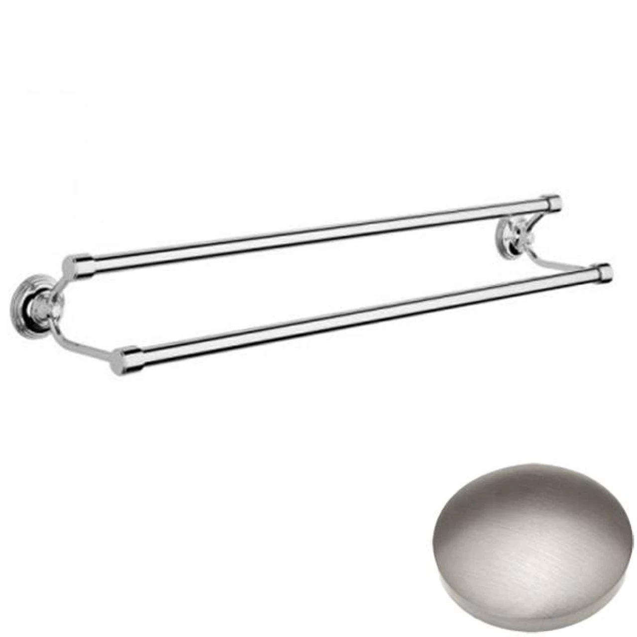 Samuel Heath Style Moderne Double Towel Rail N6701 - Image 8