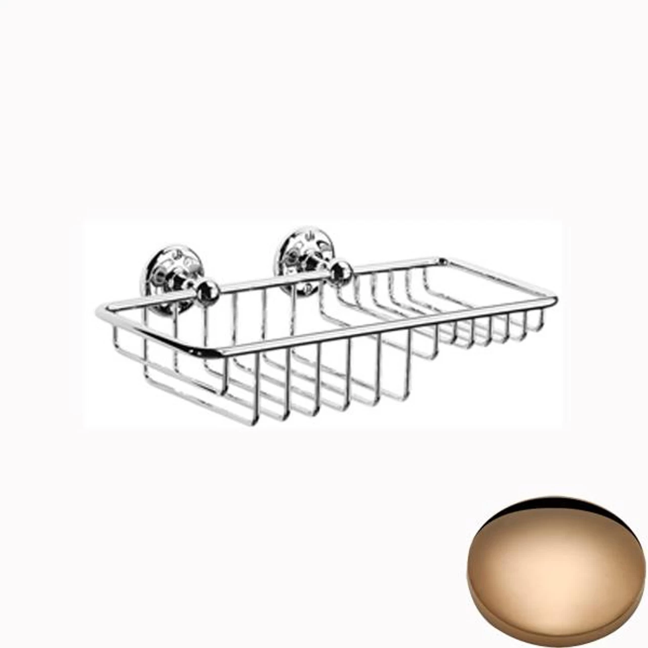 Samuel Heath Curzon Soap & Sponge Basket N26-W - Image 3