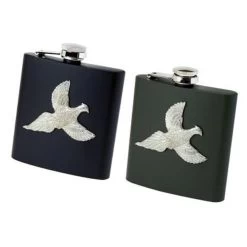 Bisley Metal Pheasant Hip Flask