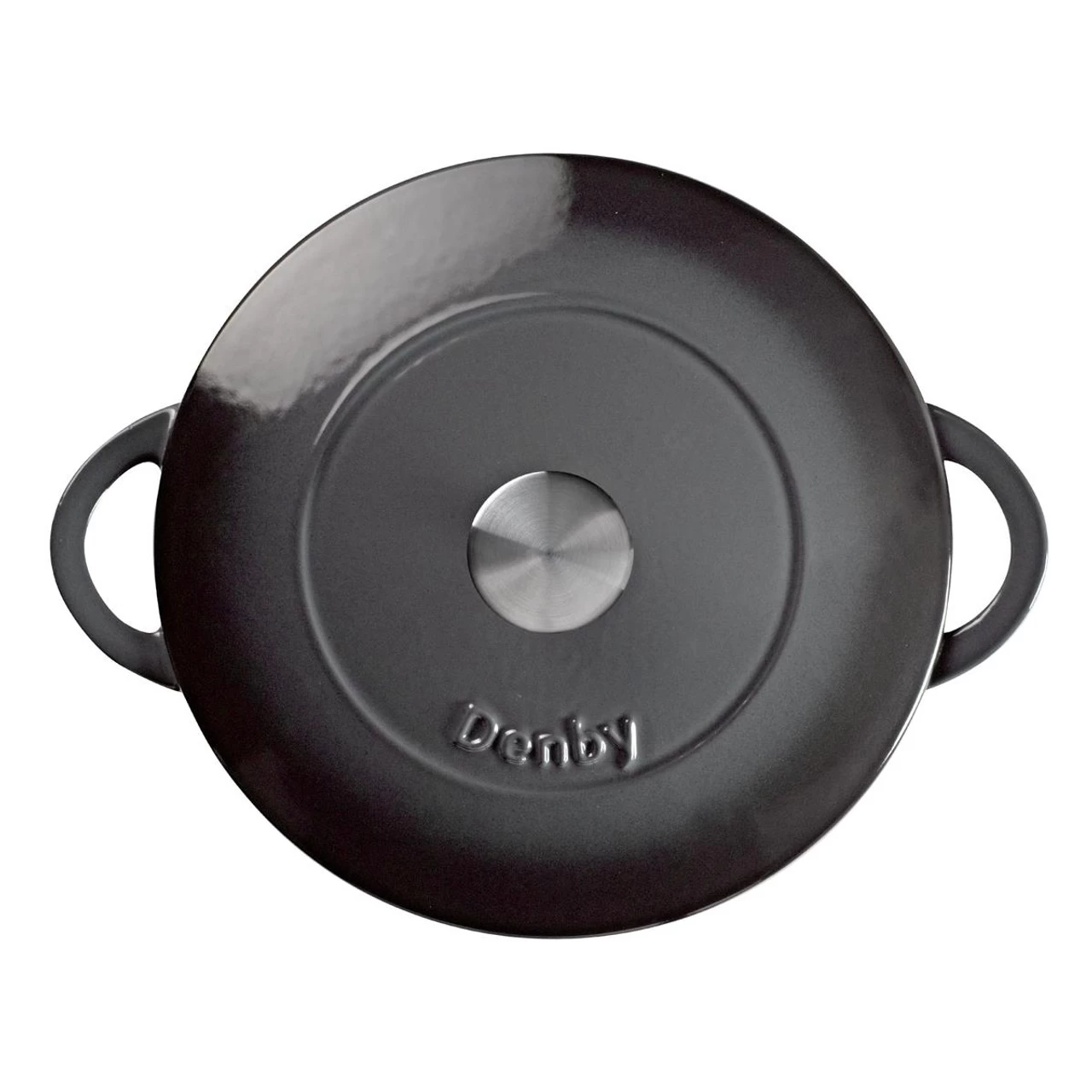 Denby Halo Cast Iron 26cm Round Casserole - Image 2