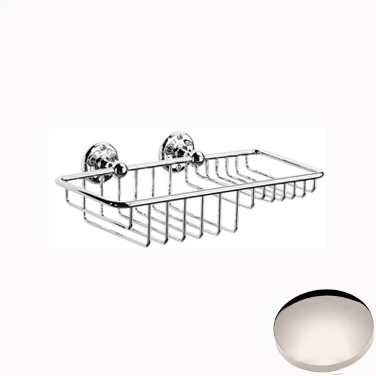 Samuel Heath Curzon Soap & Sponge Basket N26-W - Image 2