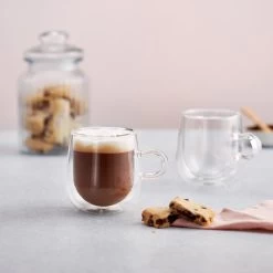 Judge Double Walled Glassware 2 Piece Latte Glass Set 275ml