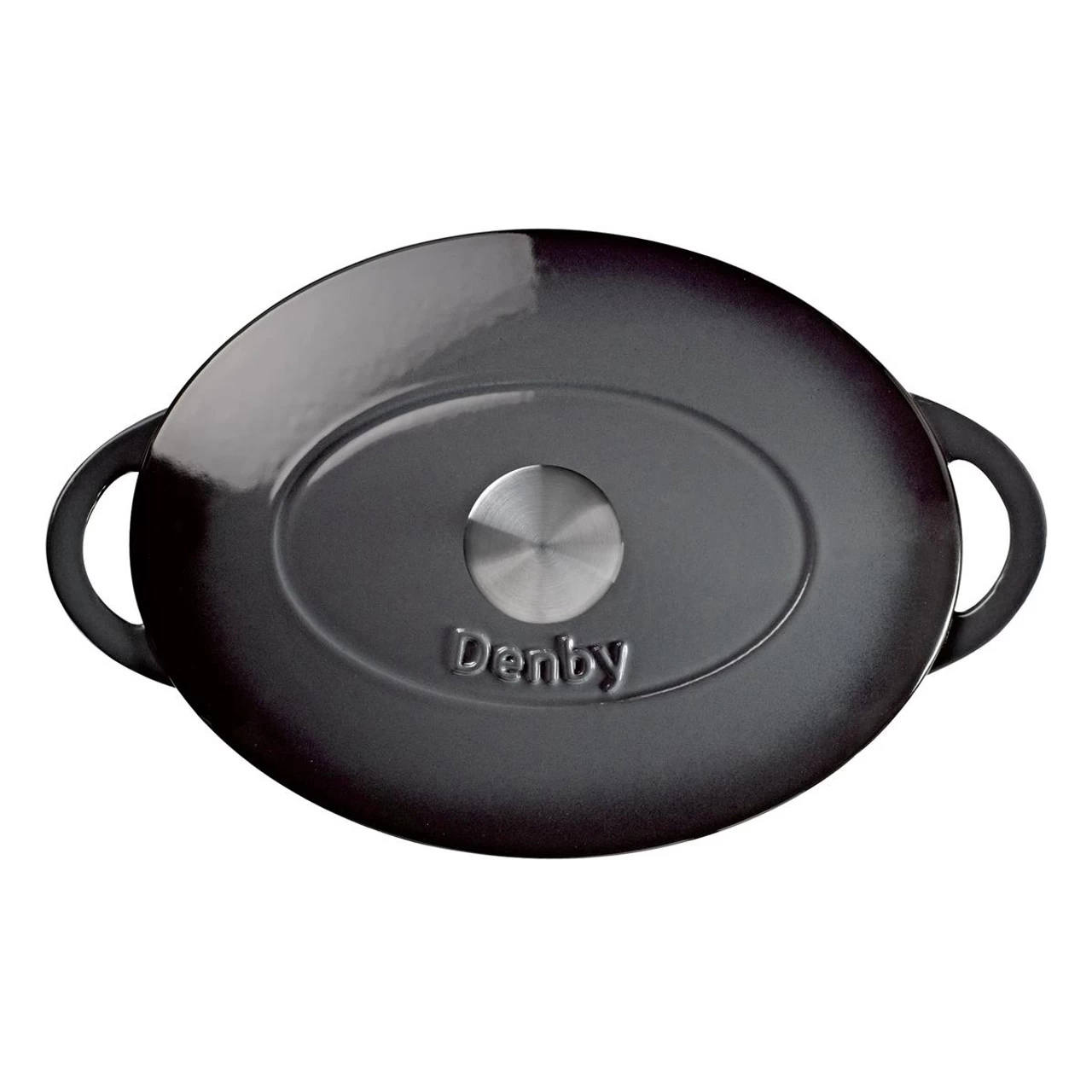 Denby Halo Cast Iron 28cm Oval Casserole - Image 2