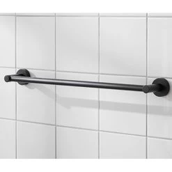 Miller Bond Black Towel Rail